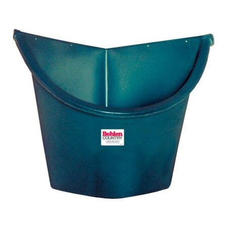 Behlen Mfg. Utility Poly Corner Stall Feeder With Bottom Drain, 30in From Corner 78110027